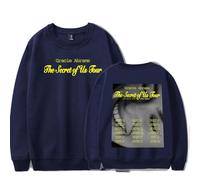 RYSXJLX Gracie Abrams The Secret of Us Tour 2024 Crewneck Unisex Retro Classic Long Sleeve Sweatshirt (S,navy)
