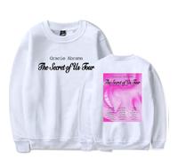 RYSXJLX Gracie Abrams The Secret of Us UK Tour 2025 Crewneck Unisex Retro Classic Long Sleeve Sweatshirt (M,white)