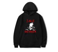 RYSXJLX Jake Webber NONAME Jake Webber Hoodie Merch Women Men Singer Casual Long Sleeve Sweatshirt Streetwear (XS,black)
