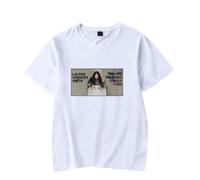 RYSXJLX Lauren Spencer Smith The Art of Being a Mess Tour T-Shirt Women Men Fashion Casual Short Sleeve Tee (S,White)