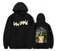 RYSXJLX Lyn Lapid to love in the 21st century Tour Hoodie Unisex 2024 Tour Retro Classic Long Sleeve Sweatshirt (XS,black)