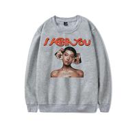 RYSXJLX Peggy Gou I Hear You Crewneck Top 2024 New Album Unisex New Retro Classic Long Sleeve Sweatshirt (M,grey)