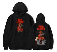 RYSXJLX Red Leather Merch Get Out Of My Head Tour Hoodie Unisex Retro Fashion Classic Long Sleeve Sweatshirt (S,black)