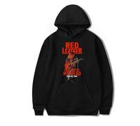 RYSXJLX Red Leather Merch Get Out Of My Head Tour Logo Hoodie Unisex Retro Fashion Classic Long Sleeve Sweatshirt (L,black)