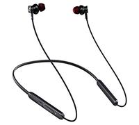 Rythflo Bluetooth Headphones, V5.2 Wireless Neckband Earphones with Mic, 30H Playtime, IPX7 Waterproof Wireless Earphones, Voice Assistant, Deep Bass Magnetic Earbuds for Sports Work Game