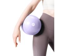 RYTMAT Anti Slip Pilates Ball Anti Burst Exercise Balls Soft Yoga Ball with Inhalation Tube 23-25cm Fitness Balls for Physiotherapy Gymnastics Core Training