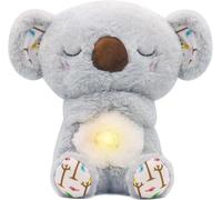 rytopt Anxiety Relief Koala, No Breathing Movement in Its Abdomen, Breathing Stuffed Animal, Mush Plushies for Anxiety and Sleep, Four Gear Adjustment, Volume Control, with Music Lights