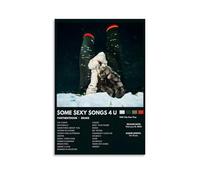 RYTRHNCV Drake Poster Rapper Posters Aesthetic Canvas Wall Art Print Home Decor for Bedroom Living Room16x24inch(40x60cm) Unframe-style