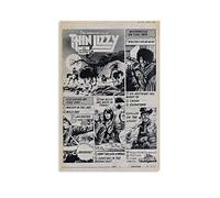 RYTRHNCV Thin Poster Lizzy Posters Aesthetic Canvas Wall Art Print Home Decor for Bedroom Living Room08x12inch(20x30cm) Unframe-style