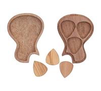 RYTTGOP Guitar Pick Holder Guitar Pick Case, 3 Pcs Guitar Picks,Guitar Pick Holder Box, Acoustic Guitar Box For Electric Bass Guitar Ukulele Lover