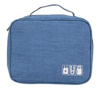 RYTTGOP Travel Essentials, Gifts for Men Who Have Everything, Accessories Carry Case Portable Double, Gifts for Cable, Cord, Charger, (Blue)