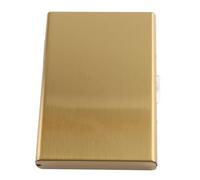 RYTTGOP Wallet Men, Wallet, Credit Card Holder, Metal Wallet Stainles, with Money Clip, Blocking Smart, Aluminum Holder Wallet, for Men, Women Black (Stainless Steel Card Holder 6 Cards Gold)