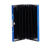 RYTTGOP Wallet Men, Wallet, Credit Card Holder, Metal Wallet Stainles, with Money Clip, Blocking Smart, Aluminum Holder Wallet, for Men, Women Black (Stainless Steel Card Holder 6 Cards Blue)