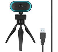RYTTGOP Webcam, Streaming Camera, 2k Webcam, 2k, Noise-Reduction Mics, Privacy Cover, Plug&Play Usb Webcam For Pc Youtube Youtube Youtube (Blue)