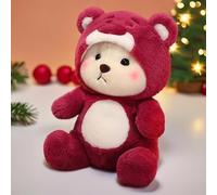 Ryttir Large Bear Plush - 15.7" Extra Soft Teddy Bears Stuffed Animal Hugging Pillow with Rotund Belly,Safety Nursery Decor & Sensory Comfort Toy,Cuddle Christmas Companion for Kids