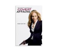 RYTWQRWE Covert Affairs Posters Aesthetic Wall Art Decor Vintage Canvas Decorative Painting Poster for Living Room Bed Room 12x18inch(30x45cm) Unframe-style