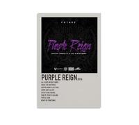 RYTWQRWE Future Purple Reign Posters Aesthetic Wall Art Decor Vintage Canvas Decorative Painting Poster for Living Room Bed Room 08x12inch(20x30cm) Unframe-style