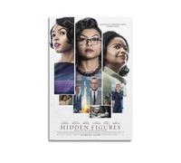 RYTWQRWE Hidden Figures Posters Aesthetic Wall Art Decor Vintage Canvas Decorative Painting Poster for Living Room Bed Room 16x24inch(40x60cm) Unframe-style