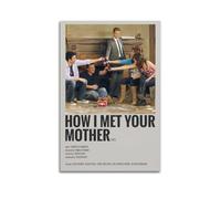 RYTWQRWE How I Met Your Mother Posters Aesthetic Wall Art Decor Vintage Canvas Decorative Painting Poster for Living Room Bed Room 12x18inch(30x45cm) Unframe-style