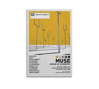 RYTWQRWE Muse Posters Origin of Symmetry Album Posters Aesthetic Wall Art Decor Vintage Canvas Decorative Painting Poster for Living Room Bed Room 12x18inch(30x45cm) Unframe-style