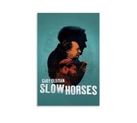 RYTWQRWE Slow Horses Posters Aesthetic Wall Art Decor Vintage Canvas Decorative Painting Poster for Living Room Bed Room 24x36inch(60x90cm) Unframe-style