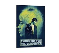 RYTWQRWE Sympathy for Mr Vengeance Posters Aesthetic Wall Art Decor Vintage Canvas Decorative Painting Poster for Living Room Bed Room 08x12inch(20x30cm) Frame-style