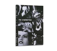 RYTWQRWE The Cranberries Posters Aesthetic Wall Art Decor Vintage Canvas Decorative Painting Poster for Living Room Bed Room 08x12inch(20x30cm) Frame-style
