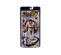 (Ryu White) Street Iv Fighter Action Figure Guile Ryu Ken Chunli Akuma Desktop Toys Decor