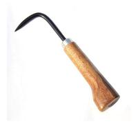 Ryuga Wooden Handled Black Steel Root Hook 220mm