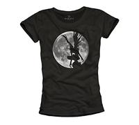 Ryuk Shinigmai - Manga Womens Death Note Notebook T-Shirt Black Edition M