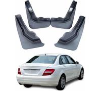 RYUNMP 4 Pcs Splash Guards Wheel Mudflaps for Mercedes Benz C-Class W204 2011-2014 Car Front Rear Rubber Splash Guards