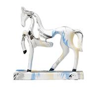 RYUQW3RE Home Decor Art Horse Ornaments Modern Light Luxury Resin Handicrafts Office Home Decoration Sculpture(White)