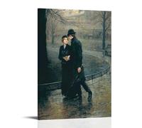RyuSa Briton Riviere Famous Painters' Works(The Garden of Eden British School) Printing Posters Room Aesthetic Print Art Wall Painting Canvas Gifts Modern Bedroom Decor 08x12inch(20x30cm)