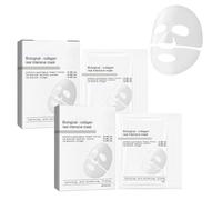 Ryvalia Collagen Deep Mask, Bio-Collagen Anti-Wrinkle Lifting Face Mask for Glassy Glow & Pore Minimizing | Improves Elasticity, Relieves Dryness, and Maintains Moisturized (2 Box (8pcs))