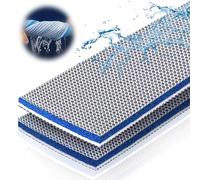 Ryvera Aquarium Filter Media, 8D Aquarium Filter Sponge, Aquarium Cotton Filter Pad, Filter Pads Bio Sponge Foam Aquarium Filter Replacement Filter Accessories for Aquarium, Fish Tank, Pond, 100x11cm