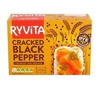 Ryvita Cracked Black Pepper Crisp Bread 200g