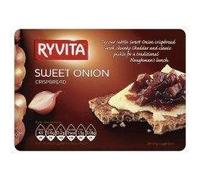 Ryvita Crisp Bread Sweet Onion 200G - Pack Of 6
