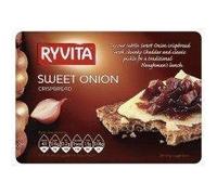 Ryvita Crisp Bread Sweet Onion 200g - Pack of 6 by Ryvita