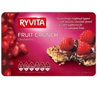 Ryvita Fruit Crunch Crispbread 200 g (Pack of 10)