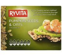 Ryvita Pumpkin Seeds and Oats Crispbread 200 G (pack Of 10)