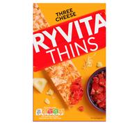 Ryvita Thins Three Cheese Flatbreads 125g