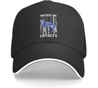 RYVOWETP Baseball Cap Snapback Sun Hat Classic Unisex K9 Police Dog Hero Baseball Cap Adult Adjustable Dad Hat Women Men Hip Hop Golf Hip hop Birthday Gift Multicoloured