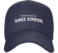 RYVOWETP Baseball Cap Snapback Sun Hat Powered by Hans Zimmer Baseball Cap Caps Fishing Hat Trucker Cap Luxury Man Hat Cap Woman Men's Gift
