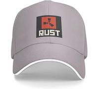 RYVOWETP Baseball Cap Snapback Sun Hat Rust Video Game PVP Survival Game Cap Baseball Cap Hood Cap for Men Women's Gift Multicoloured