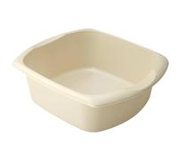 RYYN® Addis Rectangular Washing Up Bowl 9.5 Litre Linen Durable Plastic Kitchen Sink Basin Dish Pan Large Capacity Space Saving