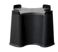 RYYN® Ward Slim Space Saver Water Butt Stand Black Plastic Base Elevates Tap Access for 100L Rainwater Harvesting Collection Garden Accessory Sturdy Stable Weather Resistant Support Riser