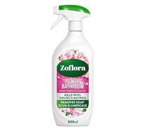 RYYN® Zoflora Power Bathroom Cleaner 800ml Kills 99.9% of Bacteria & Viruses Removes Soap Scum & Limescale Long-Lasting Fragrance Freesia & Jasmine or Grapefruit & Lime Pink 800ml