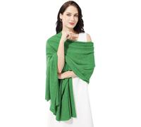 RYYOYY Soft Cashmere Blend Wrap Chic Scarf Stole for Women Wayfarer Travel Extra Large 87"x28", Forest Green, Large