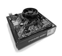 Ryzen 7 5700X 3.4GHz (Turbo 4.6GHz) 8 Core 16 Thread CPU, Prime A520M-K Motherboard & 4GB 3200Mhz DDR4 RAM Pre-Built Bundle