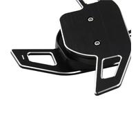 Ryzno for Audi Paddle Shifter Extensions - Aluminium Steering Wheel Gear Paddles for A3 8P/8V, A4 B8, A5, A6 C7, A7, Q5, Q7, S & RS Models - for DSG S-Tronic Upgrade(Type B Black)